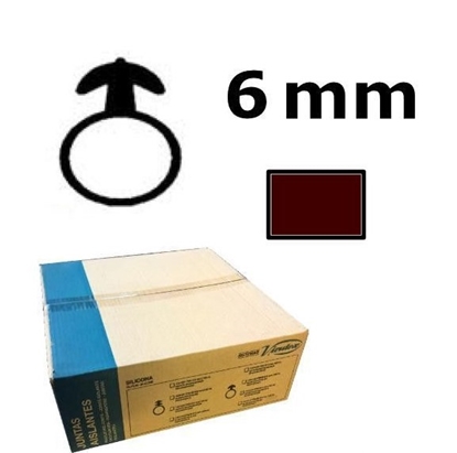 Picture of Piestiprināšanas elements Virutex 1204087; FS4; 6 mm x 100 m; silikona