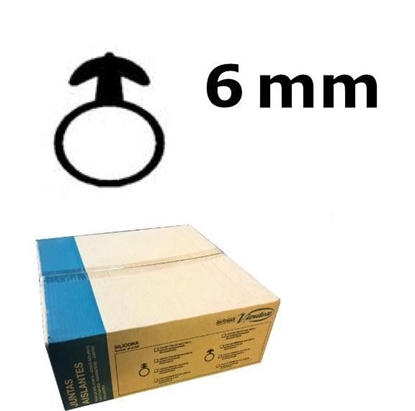 Picture of Piestiprināšanas elements Virutex 1204187; FS4/B; 6 mm x 100 m; silikona