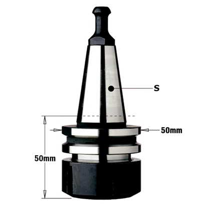 Изображение Pievilkšanas uzgrieznis ar saspiedējskrūvi CMT 183.220.02, LH
