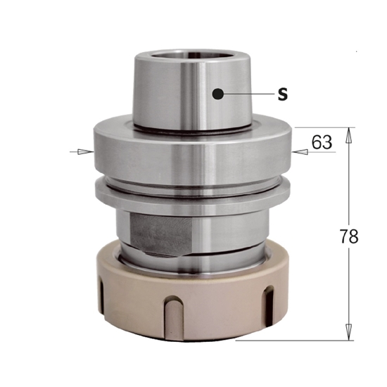 Изображение Pievilkšanas uzgrieznis ar saspiedējskrūvi CMT 183.310.91, RH