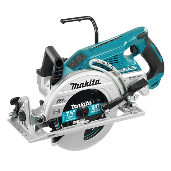 Изображение Akumulatora ripzāģis Makita DRS780Z; 2x18 V (bez akumulatora un lādētāja)