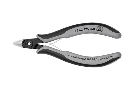 Изображение Plakanknaibles Knipex 7962125ESD; 125 mm