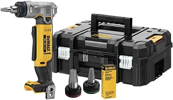 Изображение Plastmasas cauruļu paplašinātājs DeWalt DCE400NT-XJ; 18 V (bez akumulatora un lādētāja)