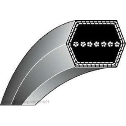 Attēls no Pļaušanas pannas siksna zāliena traktoriem 17-008