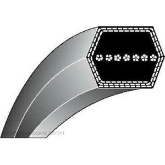 Picture of Pļaušanas pannas siksna zāliena traktoriem 17-008