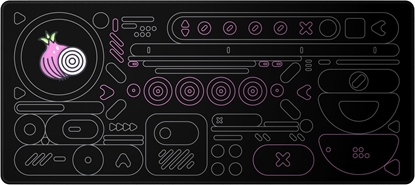 Picture of Podkadka Dark Project Onionite Dark Pattern XL (DPMP_ONIPAT_DARK_XL)