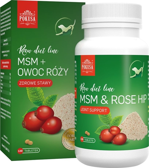 Picture of POKUSA MSM I Owoc dzikiej róy 120 TABL