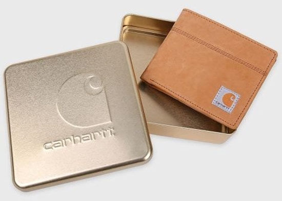 Picture of Portfel Carhartt Saddle Leather Bifold CARHARTT BROWN