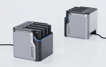 Attēls no POS ACC BATTERY CHARGER 4PACK/M20SE/M20 72501 M20SEM20 LANDI