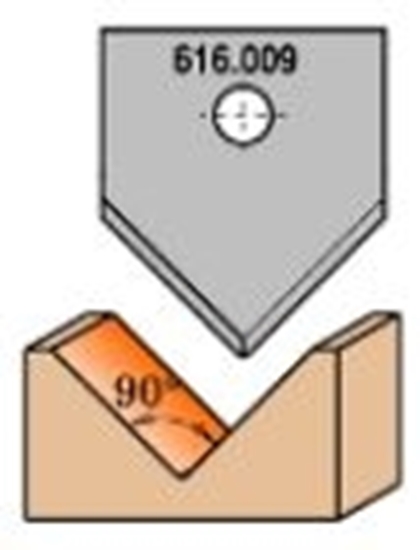 Изображение Profila naži griezēju galviņām CMT 665.009; 1 gab.