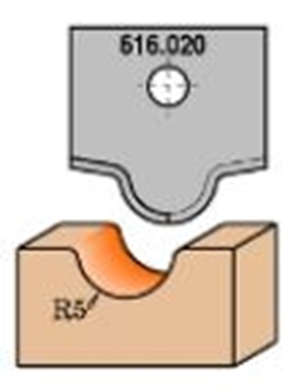 Изображение Profila naži griezēju galviņām CMT 665.020; 1 gab.