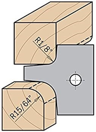 Изображение Profila naži griezēju galviņām CMT 695.003.03; 2 gab.