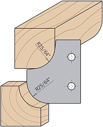 Изображение Profila naži griezēju galviņām CMT 695.007.12; 2 gab.