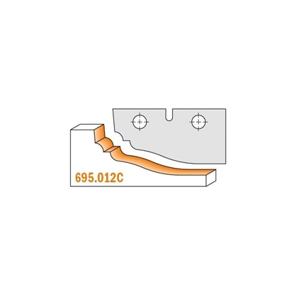Изображение Profila naži griezēju galviņām CMT 695.012C; 2 gab.