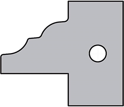Изображение Profila naži griezēju galviņām CMT 695.015.E2; 2 gab.