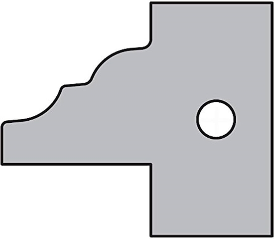 Изображение Profila naži griezēju galviņām CMT 695.015.E2; 2 gab.