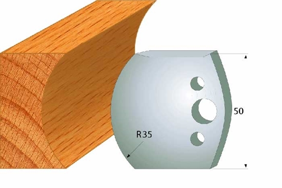 Изображение Profila naži griezēju galviņām CMT; 690.545; 2 gab.