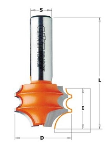 Изображение Profilfrēze CMT 856.852.11; S=12,7 mm; D=31,7 mm