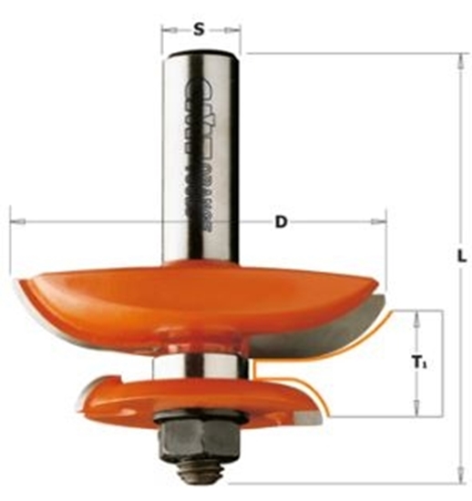Изображение Profilfrēze CMT 890.537.11; 63,5/17,5 mm