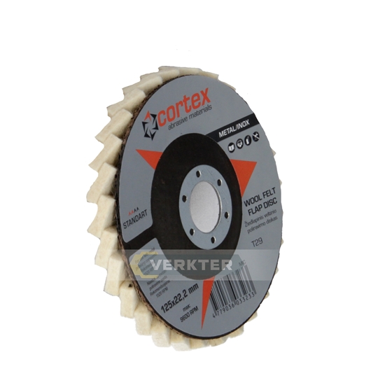 Picture of Pulēšanas disks Cortex Standart; 125x22,2 mm;