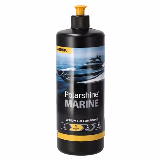 Изображение Pulēšanas pasta Mirka Polarshine Marine Medium Cut; 1 l