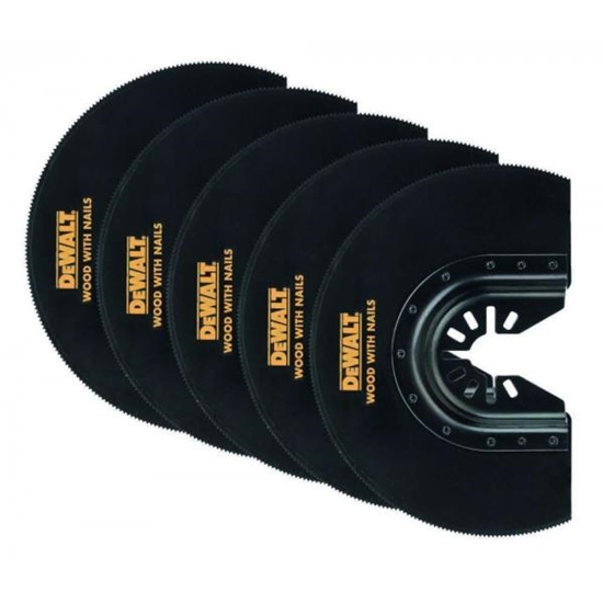 Изображение Pusapaļš asmenis DeWalt DT20729-QZ; 100 mm; 5 gab.