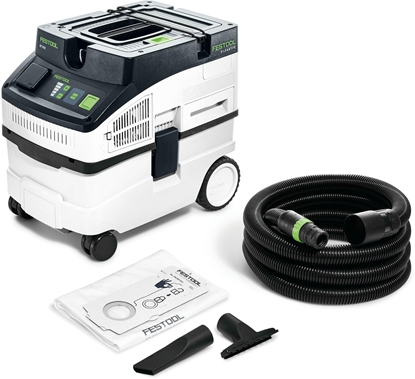 Изображение Putekļsūcējs Festool CT 15 E CLEANTEC