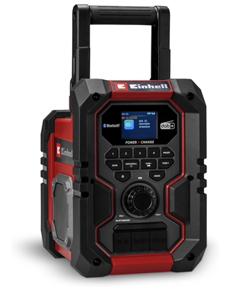 Attēls no Radio Einhell TE-CR 18 Li DAB+/FM/BT; 18 V (bez akumulatora un lādētāja)