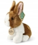 Picture of Rappa Pluszowa realistyczna maskotka Królik biao-brzowy siedzcy 16 cm