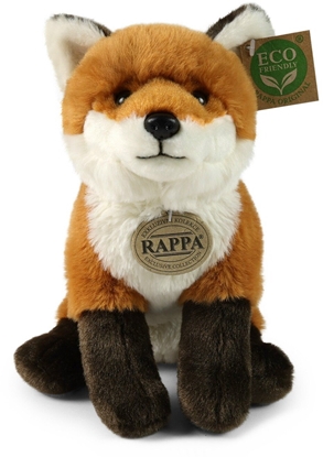 Изображение Rappa Pluszowa realistyczna maskotka Lisek siedzcy 23 cm Soft Collection