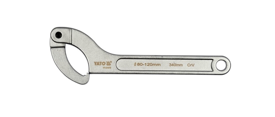 Picture of Regulējama uzgriežņu atslēga Yato YT-01673; 80-120 mm