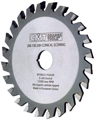 Изображение Regulējams priekšzāģis CMT 288; 125x3,4-4,2x20; Z24; 5°