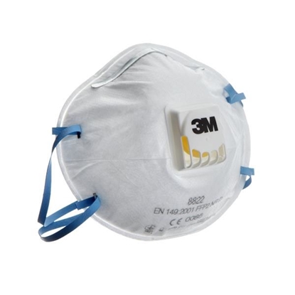 Picture of Respirators ar vārstu 3M 8822; FFP2