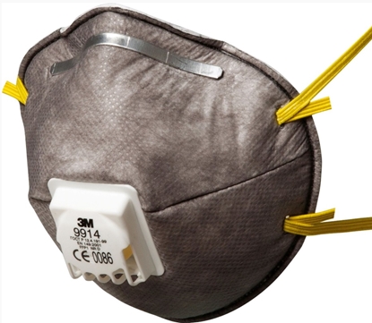 Picture of Respirators ar vārstu 3M 9914; FFP1