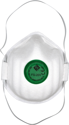Attēls no Respirators ar vārstu Yato YT-74917; FFP2/KZ; 3 gab.