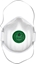 Attēls no Respirators ar vārstu Yato YT-74917; FFP2/KZ; 3 gab.
