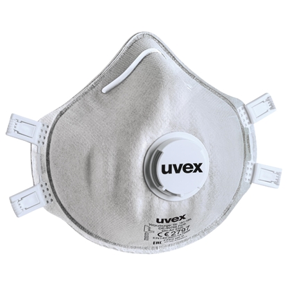 Изображение Respirators ar vārstu UVEX Silv-Air classic 2320; FFP3; 3 gab.