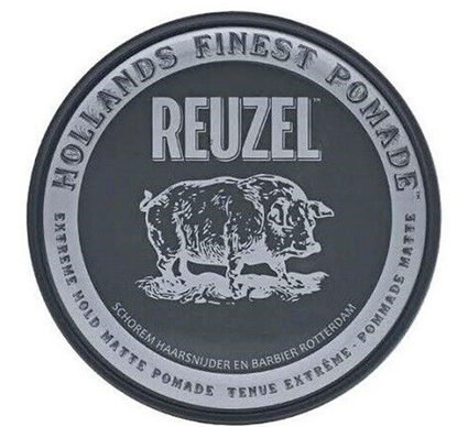 Изображение Reuzel Hollands Finest Pomade mocno utrwalajca pomada na bazie wody Black 35 g