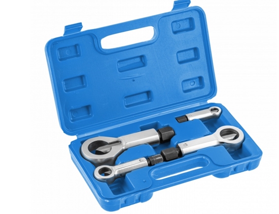 Picture of Riekstu slīpēšanas komplekts Hogert HT8G407; 4 gab.