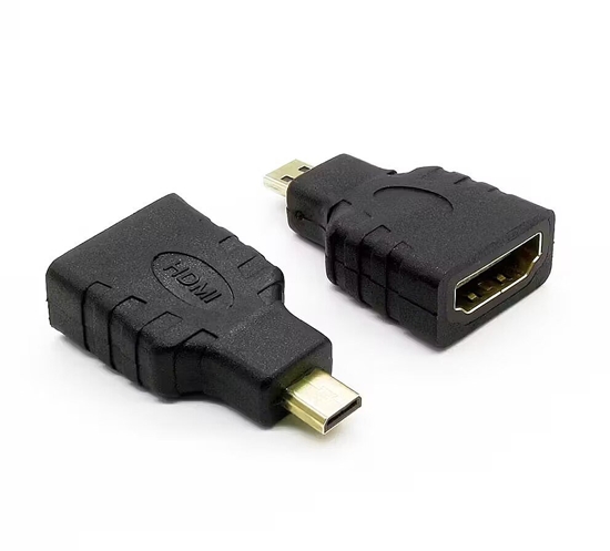 Picture of RoGer MHL Universal Adapter Micro HDMI -> HDMI Black