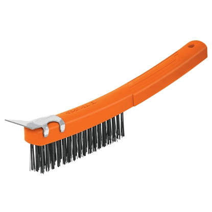 Attēls no Wire brush with scraper 45.7cm Truper®