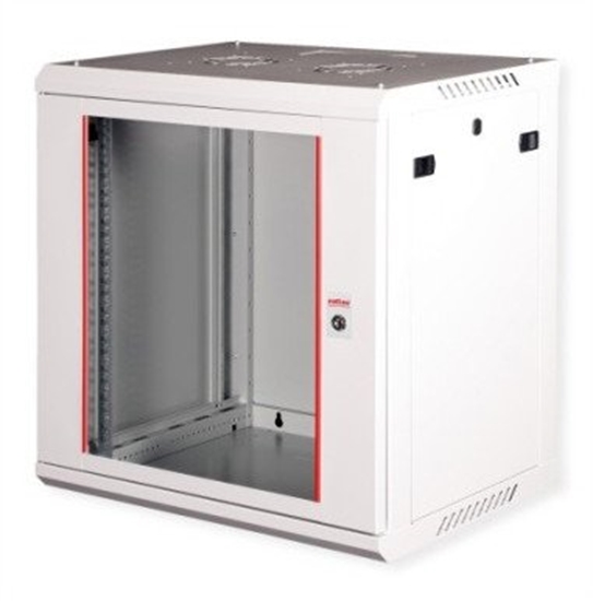 Picture of Roline 19" Wall Cabinet Basic Plus 12U, 600x450 BxT grey