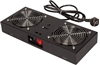 Изображение Roline Fan unit with 2 fans, for 19" Wall Cabinet black