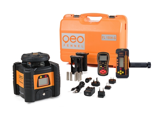 Picture of Rotācijas lāzernivelieris Geo-Fennel FL 155H-G; lāzera uztvērējs FR 60-MM