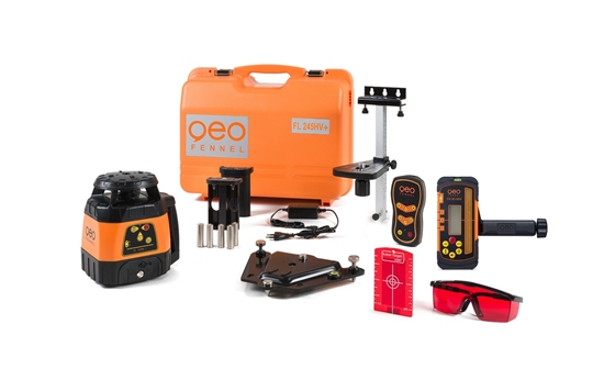Picture of Rotācijas lāzernivelieris Geo-Fennel FL 245HV+; lāzera uztvērējs FR 80-MM