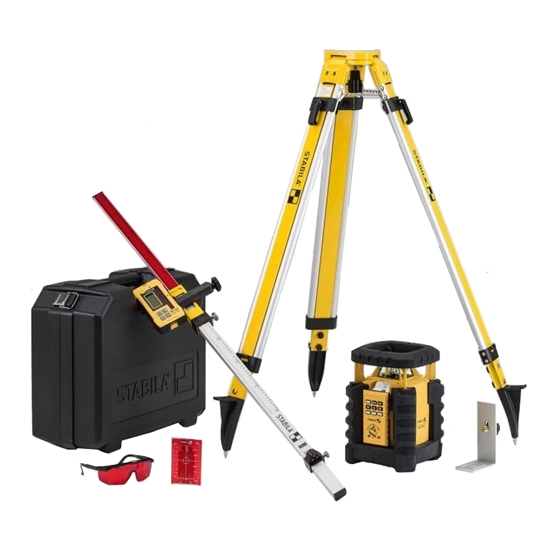 Picture of Rotācijas lāzernivelieris Stabila LAR350 + piederumi