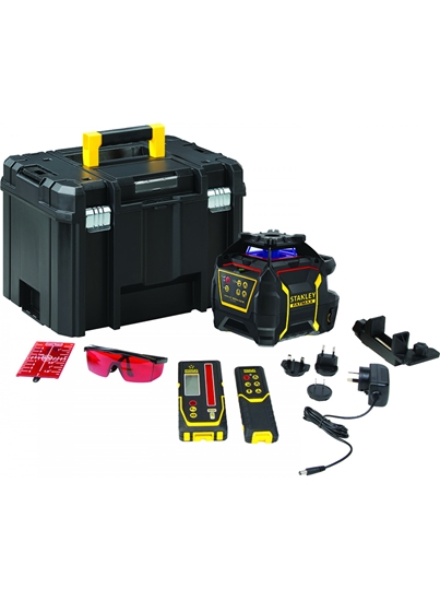 Изображение Rotācijas lāzernivelieris Stanley FatMax RL600L Red + piederumi