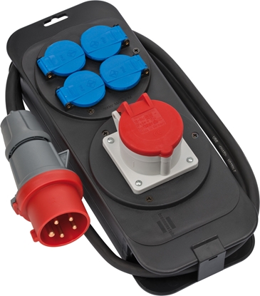 Picture of Sadalītājs-pagarinātājs Brennenstuhl 1151604010; 2 m; 5x1,5 mm²