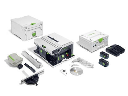 Picture of Sagarumošanas garenzāģis Festool CSC SYS 50 EBI-Plus;  18 V; 2x5,0 Ah akum.