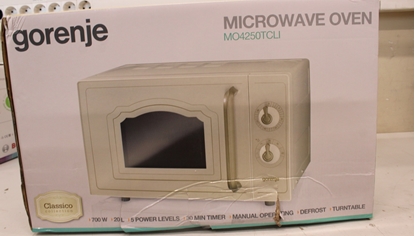 Изображение SALE OUT.  | Gorenje Microwave oven | MO4250TCLI | Free standing | 700 W | Beige | DAMAGED PACKAGING